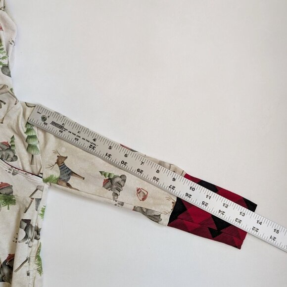 Grow With Me Style Toddler Boy Romper Playsuit Age 1-3 Years Lumber Jack Print - Picture 6 of 10